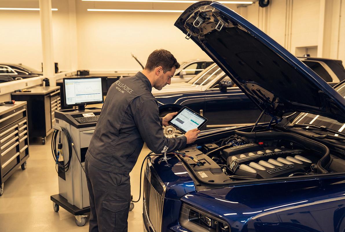 哔哩禁漫库里南V12发动机修车视频